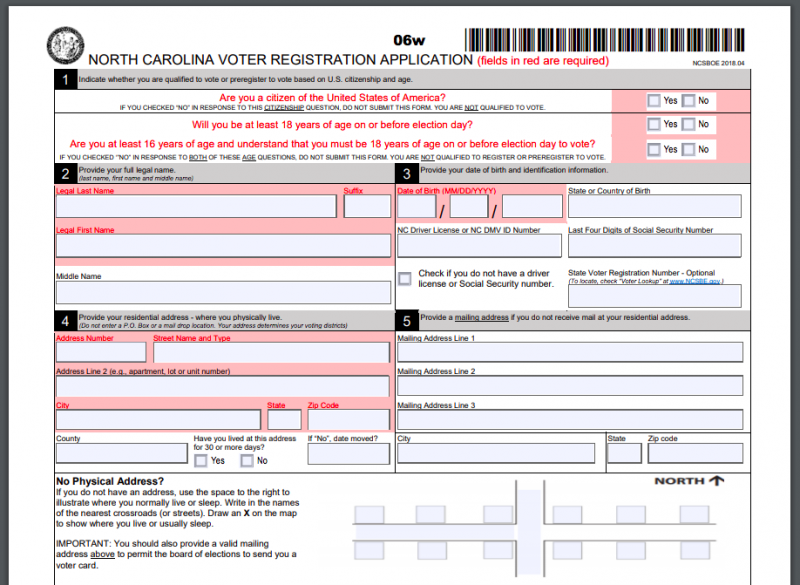 New NC Voter Registration Application Includes Green Party 88 5 WFDD New NC Voter Registration Application Includes Green Party 88 5 WFDD